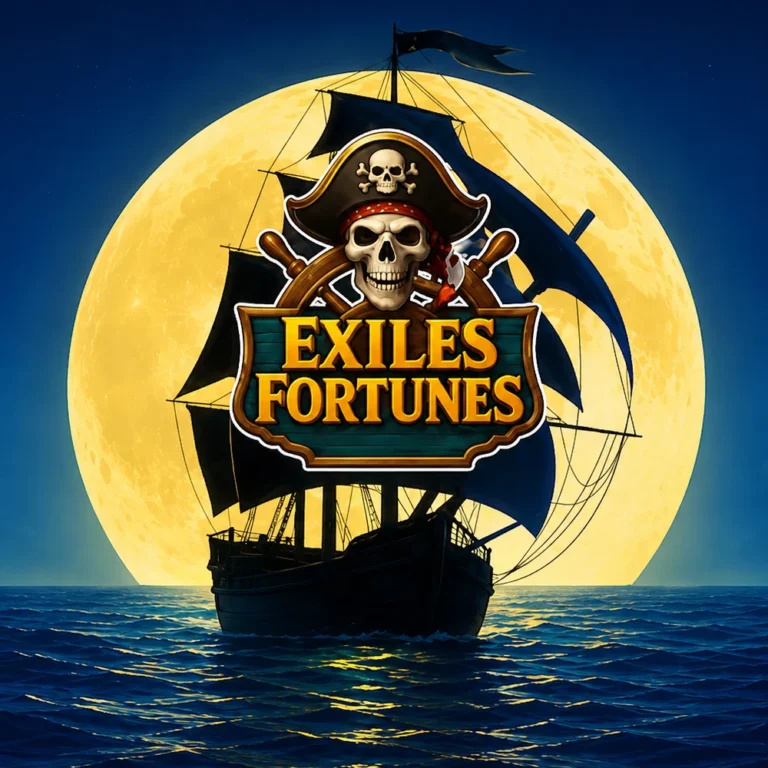 Exiles Fortunes: Slot Bajak Laut GoodTimes Studios dengan Gold Spin Wheel dan Treasure Chase Hold & Win